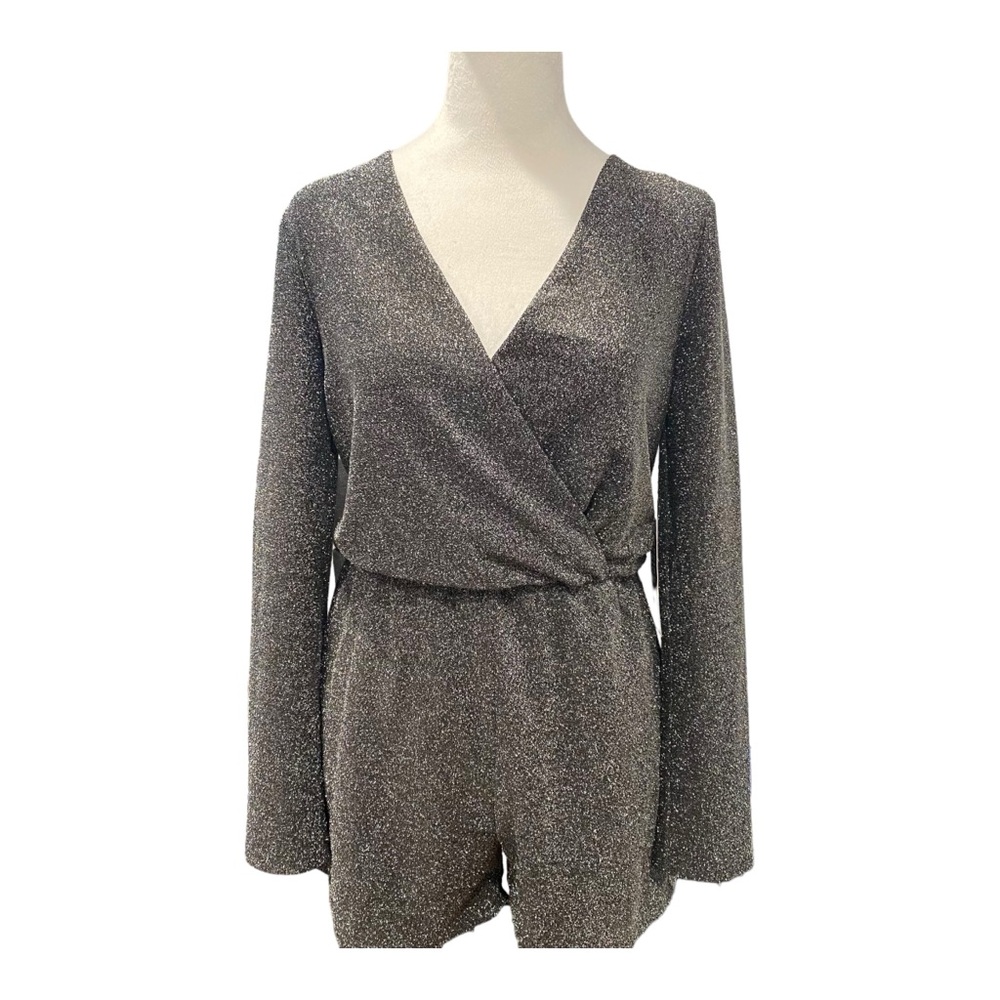 GLITTERY DESIGN LAB ROMPER NWT